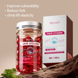 Hair Oil Hair Treatment Serum Hair Capsule- No Rinse With Argan Macadamia Avocado Oils - Vitamins A C E Pro B5 - Conditioner For Women & Men, Delivery
